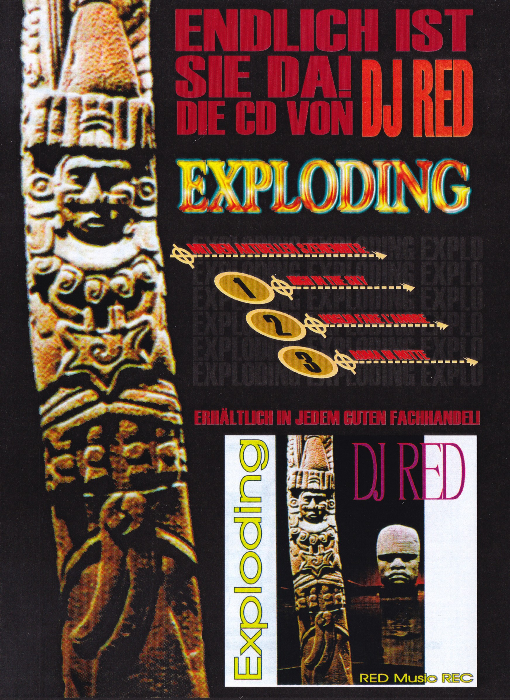 Original-Werbung Exploding Album